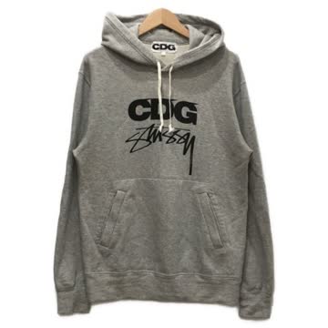 【CDG × STUSSY】CDG x STUSSY HOODED SWEATSHIRT Stussy X CDG Hooded Sweatshirts 2021 L | eBay