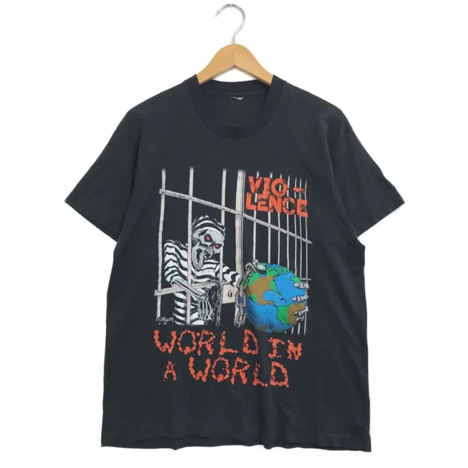 Pre-owned] VIO-LENCE 90's WORLD TOUR Band T-Shirt – Archive Factory