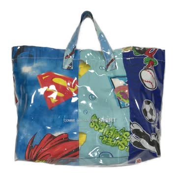 Pre-owned] COMME des GARCONS SHIRT PVC all-over tote bag