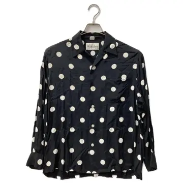 Wacko Maria Dots Hawaiian Shirts / Open Collar 셔츠 / Long Sleeve