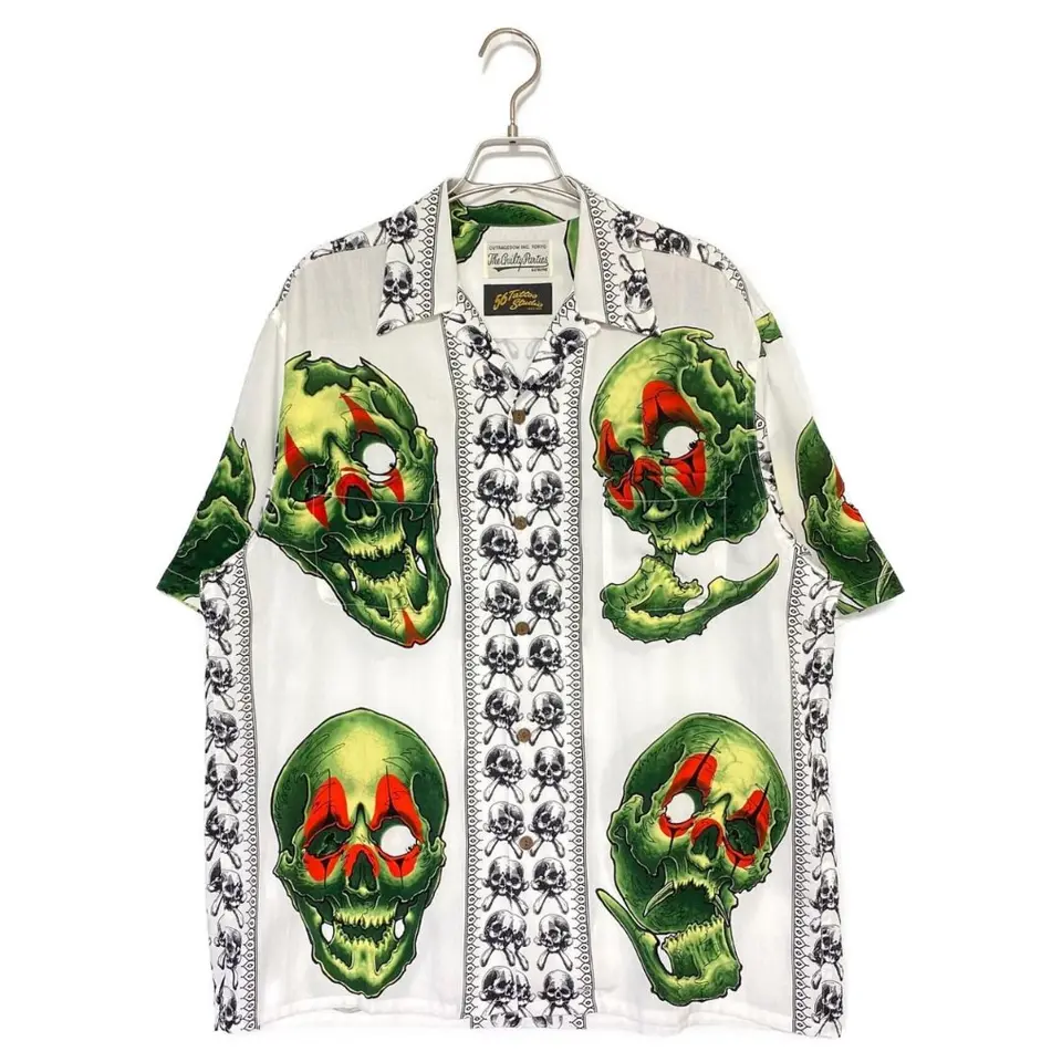 Pre-owned] WACKO MARIA 56 TATTOO STUDIO / S/S HAWAIIAN SHIRT