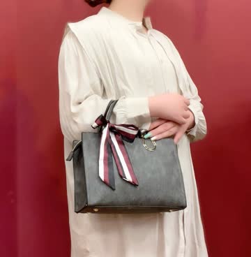 グレービーズのデザイナーハンドバッグ ソーホー 2wayハンドバッグ グレー 336751 525040 レザー GUCCI