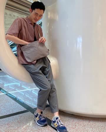 キソラ ショルダーバッグ 日乃本帆布コラボ ユニセックスKIHH