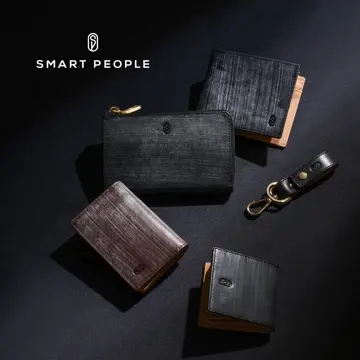 SMART PEOPLE レザー長財布 ブラウン SMART PEOPLE 財布 「SMART PEOPLE/スマートピープル