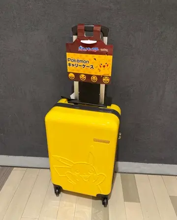 ピカチュウデザイン キャリーケース　ポケモン Pokemon ハード/ファスナー Pokemon】ポケモン スーツケース ピカチュウ ハード 37L