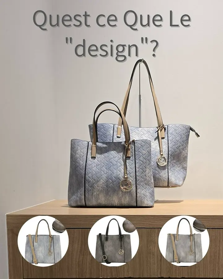 ケスクルデザイン トートバッグ レディース DF6-004 Quest ce