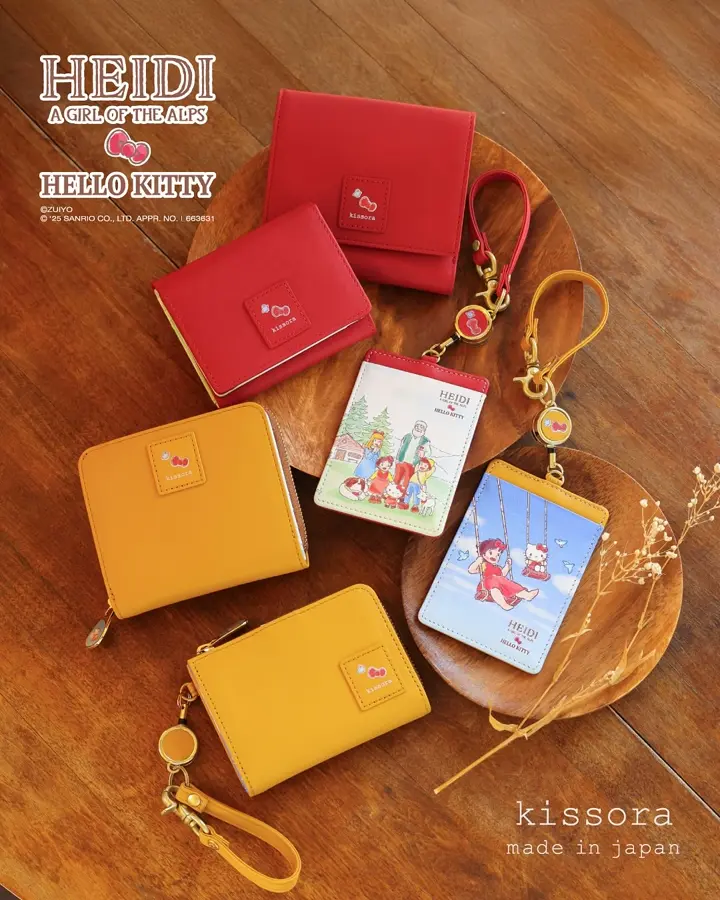 キソラ サンリオ アルプスの少女ハイジ パスケース 二つ折り