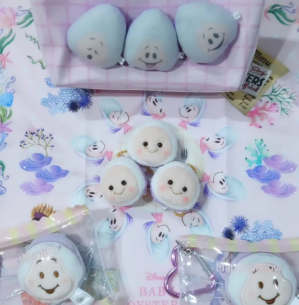 ディズニー　Gororin　ヤングオイスターぬいぐるみ　キーホルダー　2点セット Amazon.co.jp: ディズニー ヤングオイスター ぬいぐるみ