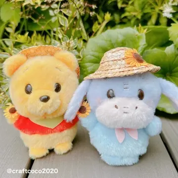 プーさん ウサギの帽子 ぬいぐるみ 約20cm 公式】ディズニーストア.jp | プーさん ぬいぐるみ うるぽちゃ