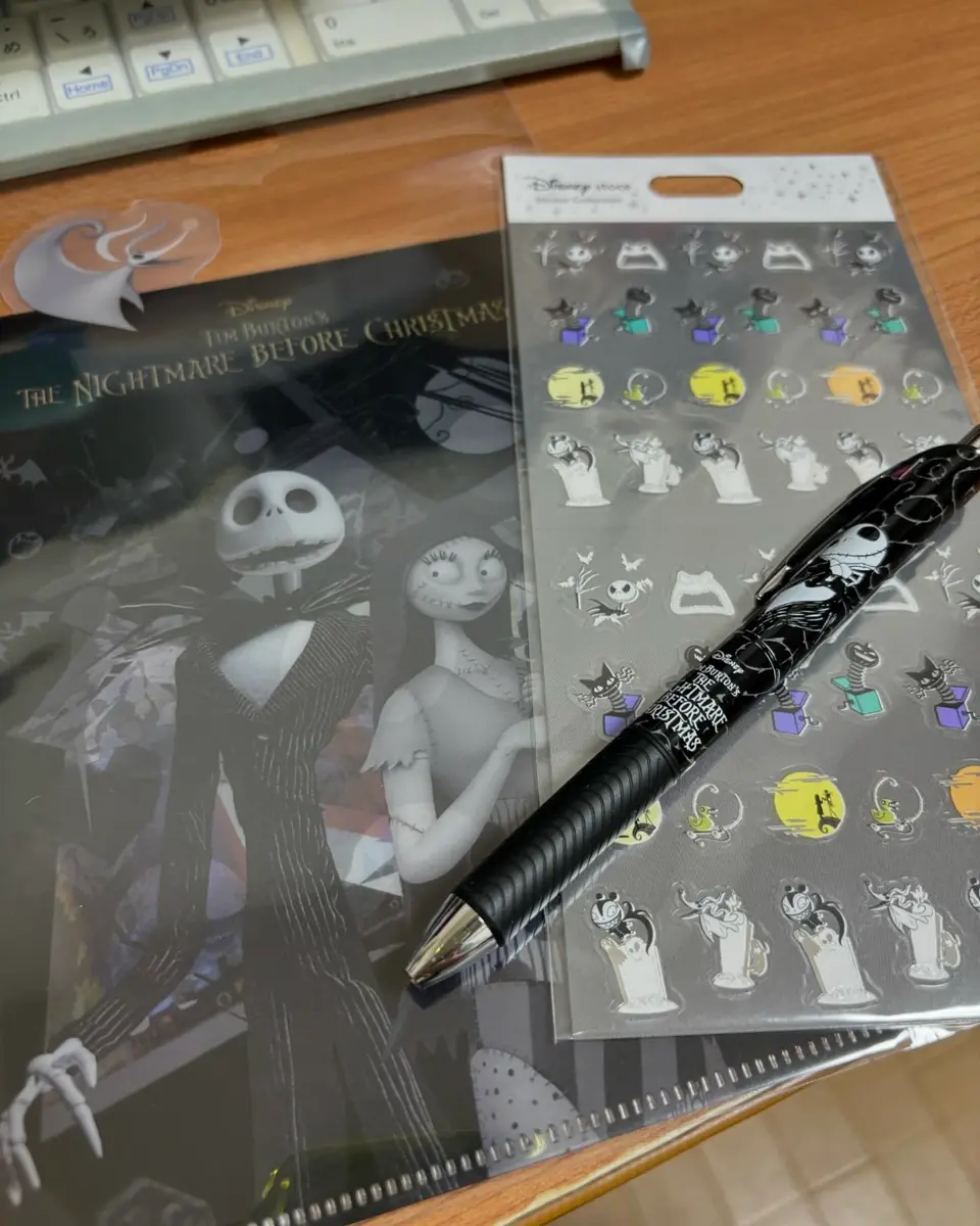 ナイトメア・ビフォア・クリスマスジャックボールペンディズニーストア