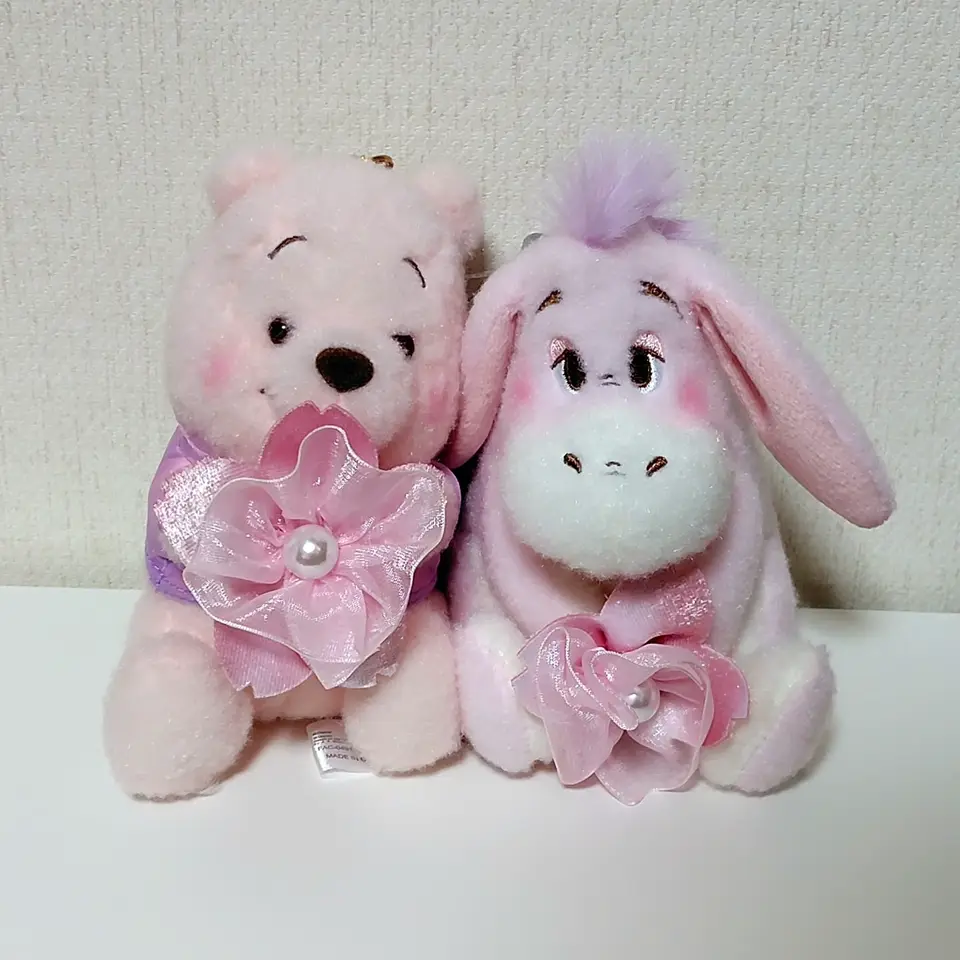 ぬいぐるみ キーホルダー POKKE ピンク うさぎ チェリー ぬいぐるみ キーホルダー POKKE ピンク うさぎ チェリー (楽天