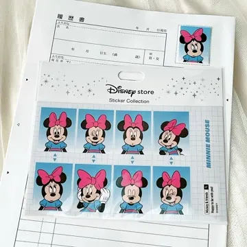 Disney ディズニー　ミッキーミニー　フォトアルバム　ステッカー　12セット imgrc0073401580.jpg