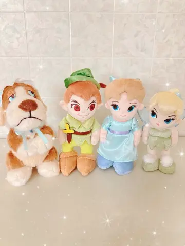 Disney - ディズニー　スタンディーズ　ピーターパン ピーター・パン」ちいさくてレトロかわいいぬいぐるみ“Disney