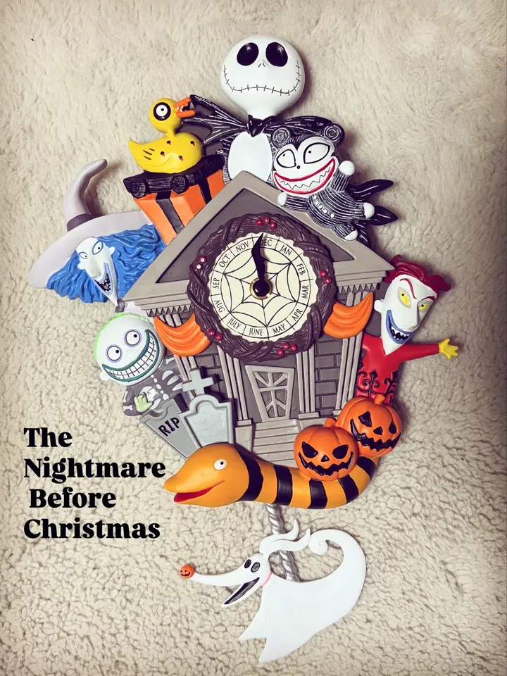 ティム・バートン ナイトメアー・ビフォア・クリスマス 時計 公式】ディズニーストア.jp | ティム・バートン ナイトメアー