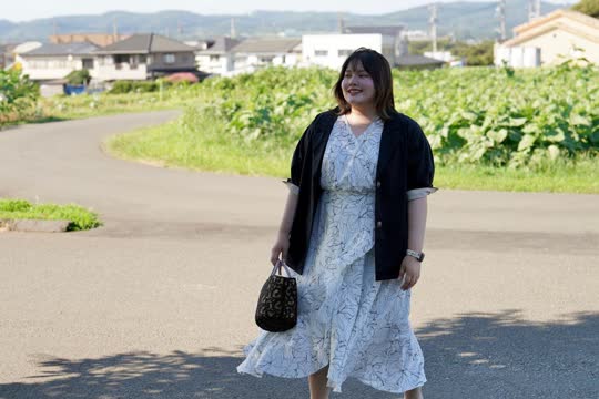 大きいサイズ KAREN カシュクール＆フリル アシメスカート