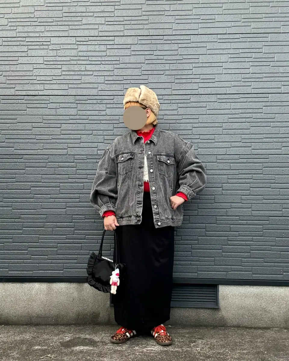 大きいサイズ ゆったりシルエットの オーバーサイズ デニム ジャケット