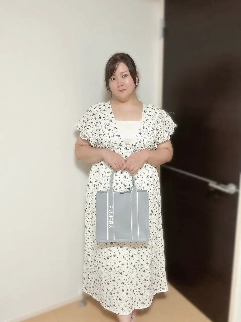 大きいサイズ 二の腕 細見え シャーリング ワンピース | 大きいサイズ