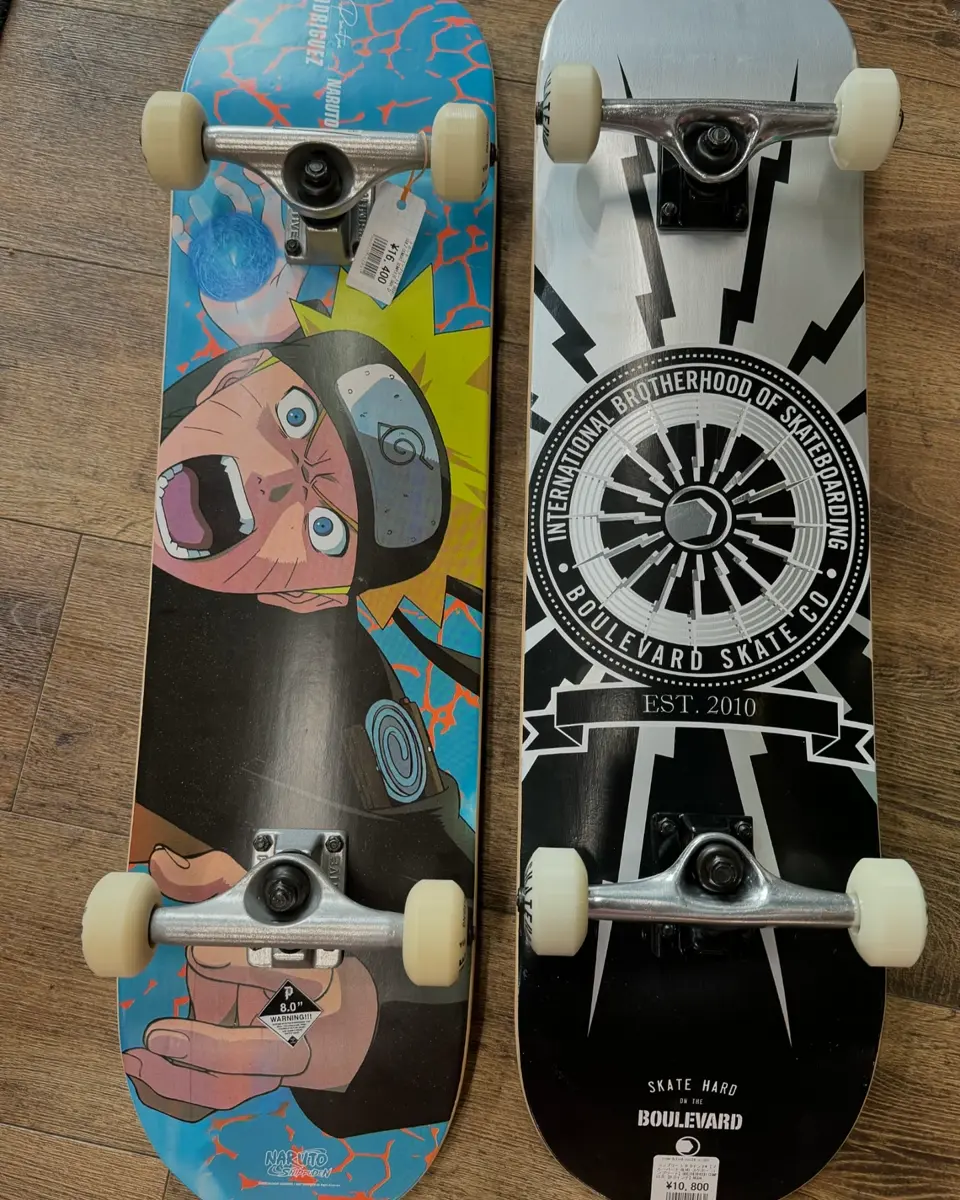 ヘロイン HEROIN スケートデッキ 9 インチ e's コラボ 南国スケボー