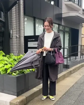 撥水素材のダブルジップコート – OURHOME