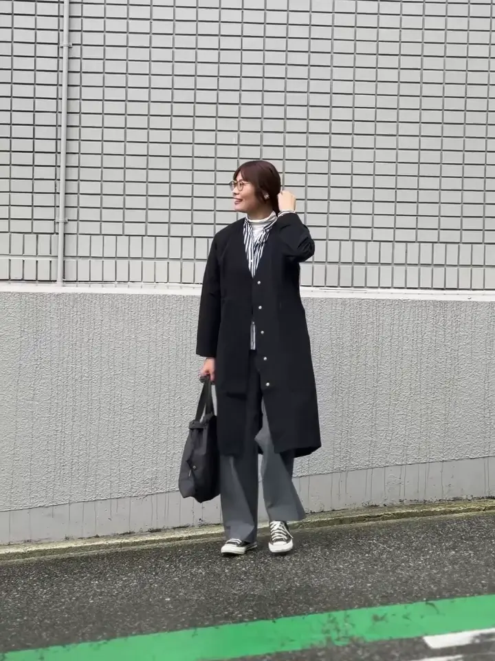 頼れるノーカラーコート – OURHOME