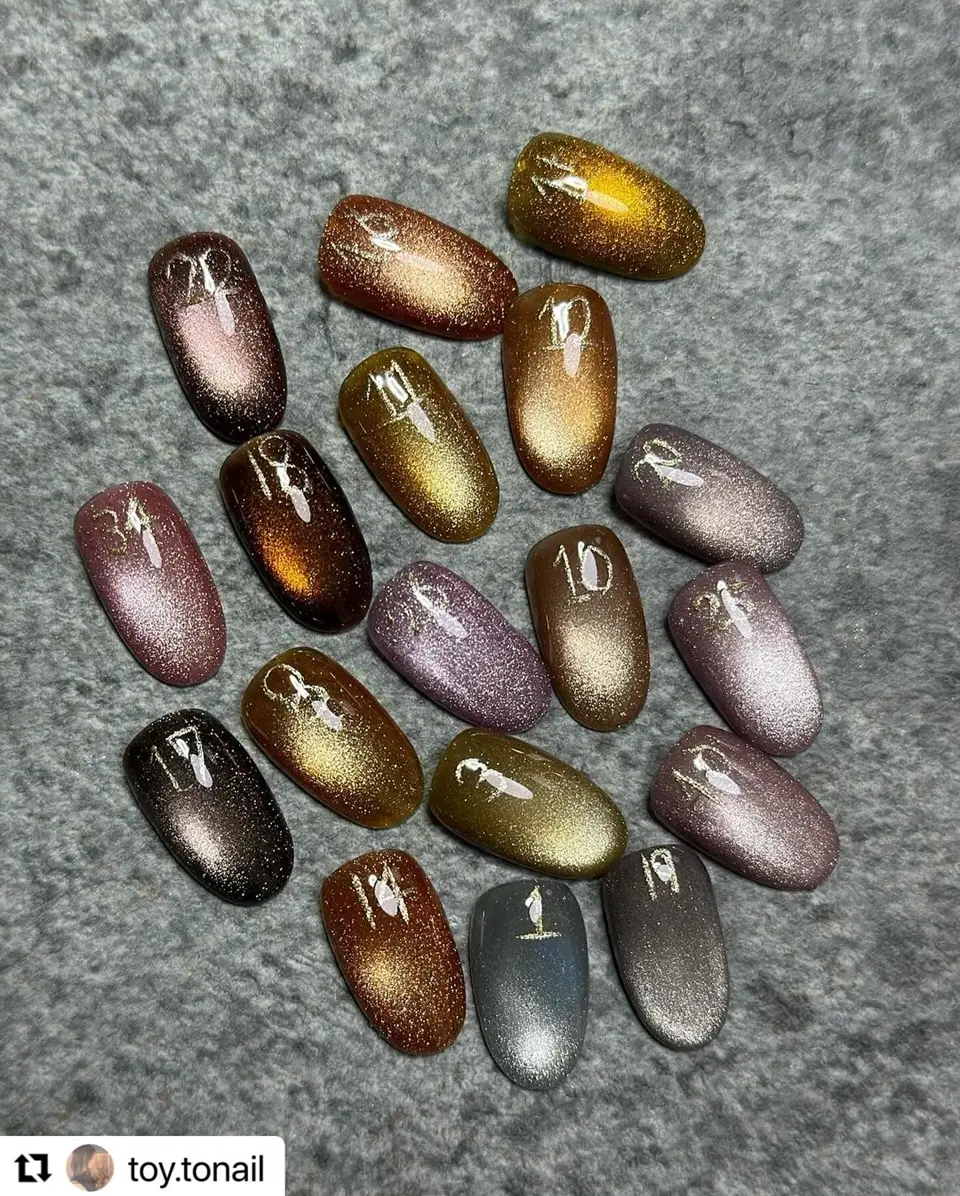 ラローナ [ LALONA ] GEMマグネットジェル ( Pink&purple 6color