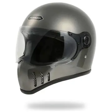 ホライゾン　lamp フルフェイス ヘルメット DOT認証 HORIZON フルフェイスヘルメット LAMP HELMET グレー
