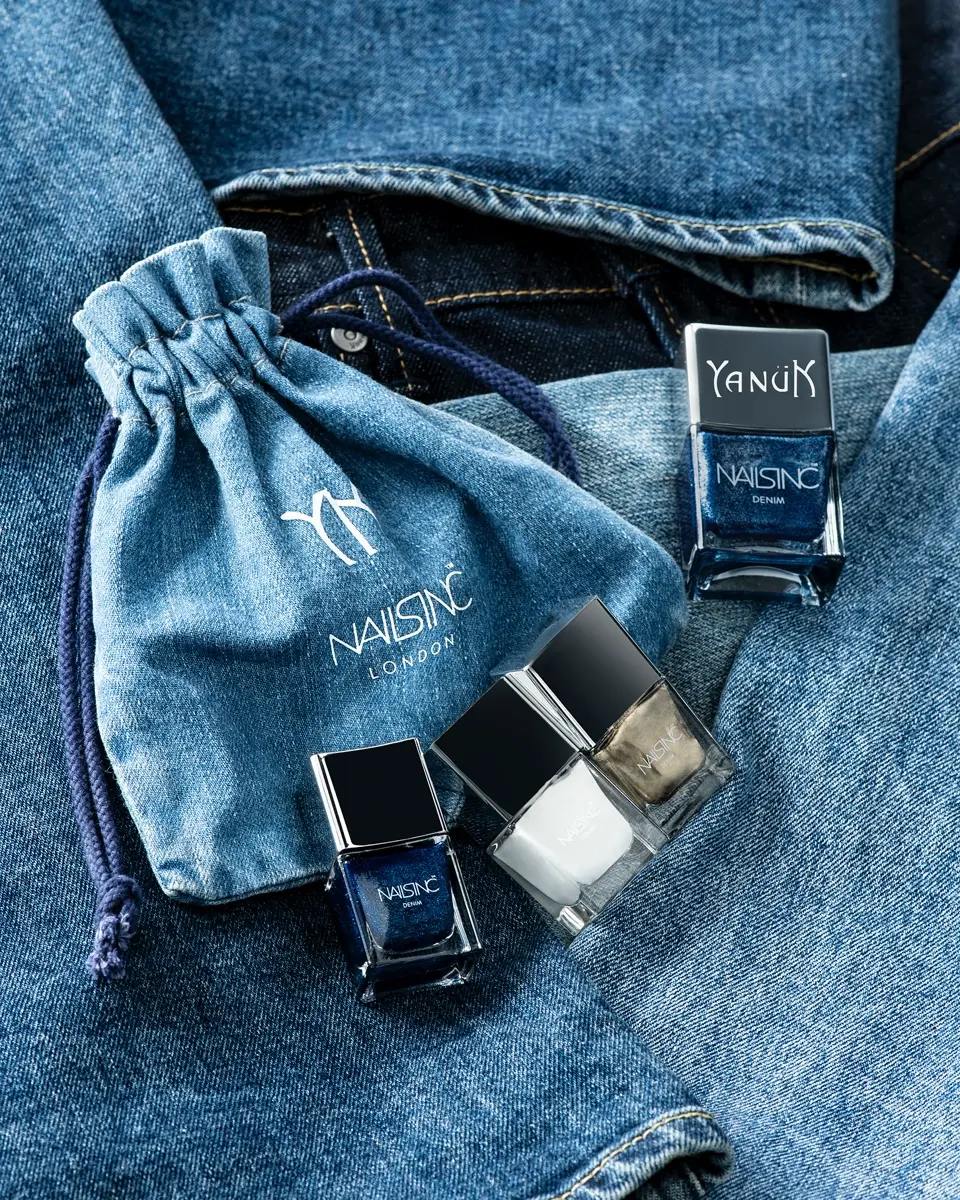 YANUK × NAILS INC デニム コレクション ネイルポリッシュ ミニ