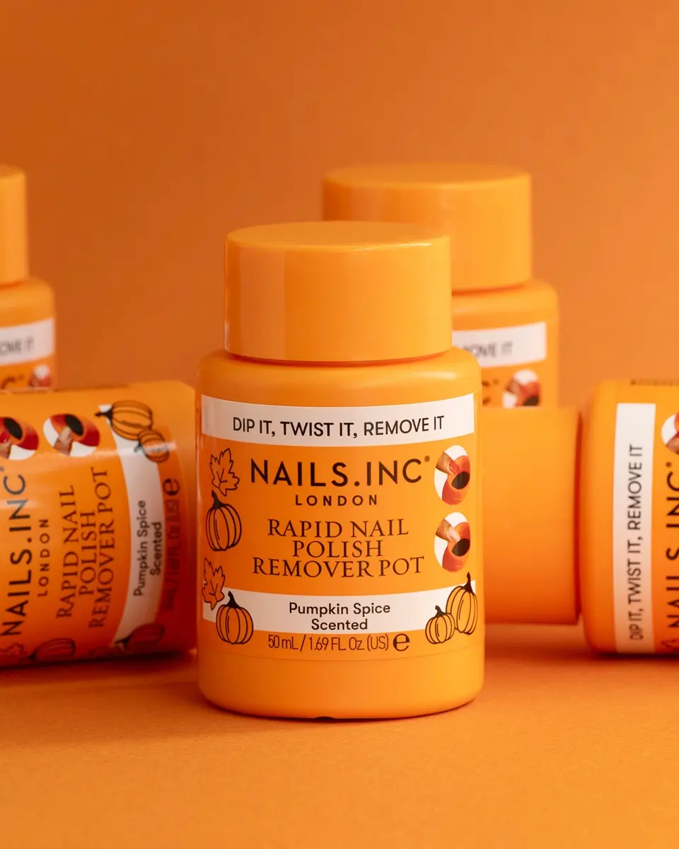 リムーバー ポット パンプキン スパイス センテッド｜ NAILS INC