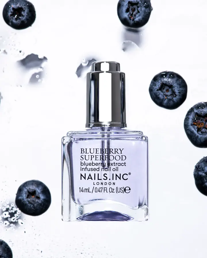 スーパーフードブースター ブルー ブレス ネイル オイル | NAILS INC