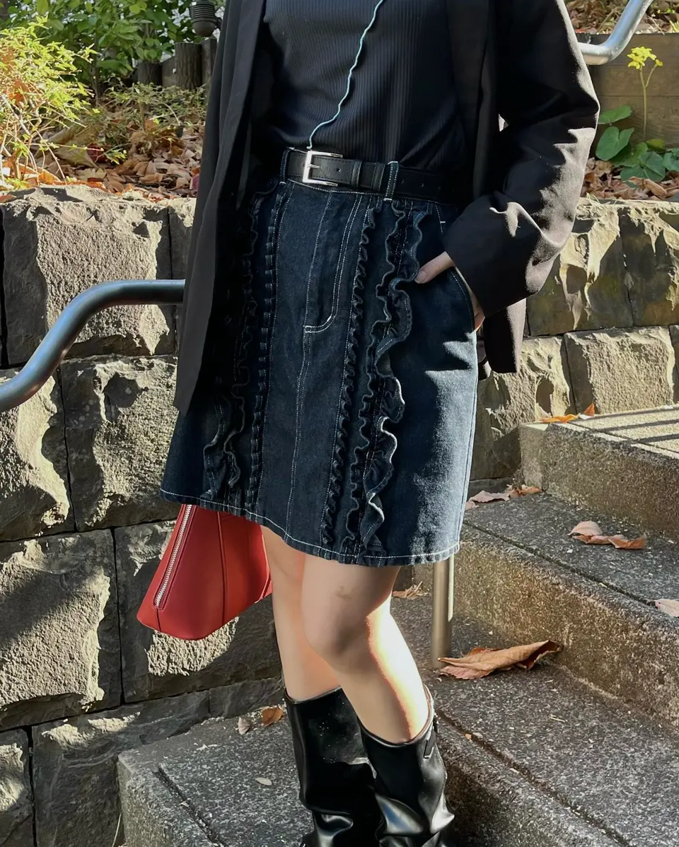 layered middle boots – idem