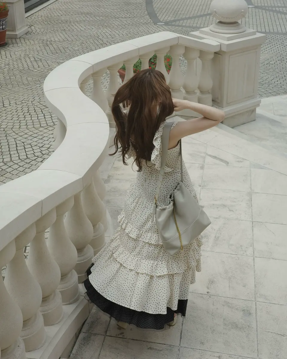 【idem】many frill mini onepiece idem (イデム) Many Frill Mini One-Piece
