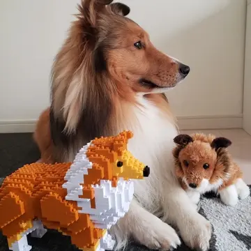 Set Costruzioni JEKCA Bricks Shetland Sheepdog 01-M01 (ST19PT03-M01) - Foto 3