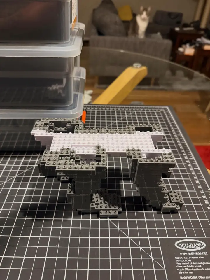 Lemur 01 - JEKCA | Plastic Building Blocks for Kidults – JEKCA US