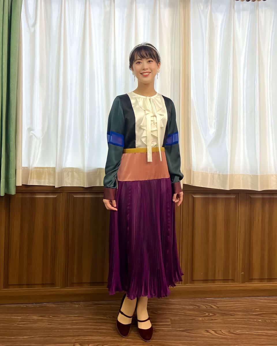 カラーブロックプリーツワンピース | すべての商品 | ADELLY ONLINE SHOP