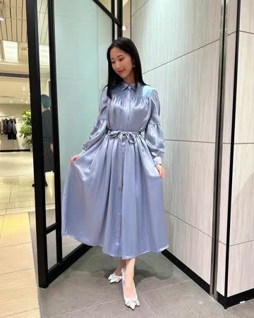 ギャザーボリュームシャツワンピース | すべての商品 | ADELLY ONLINE SHOP ギャザーボリュームシャツワンピース | すべての商品 | ADELLY ONLINE SHOP