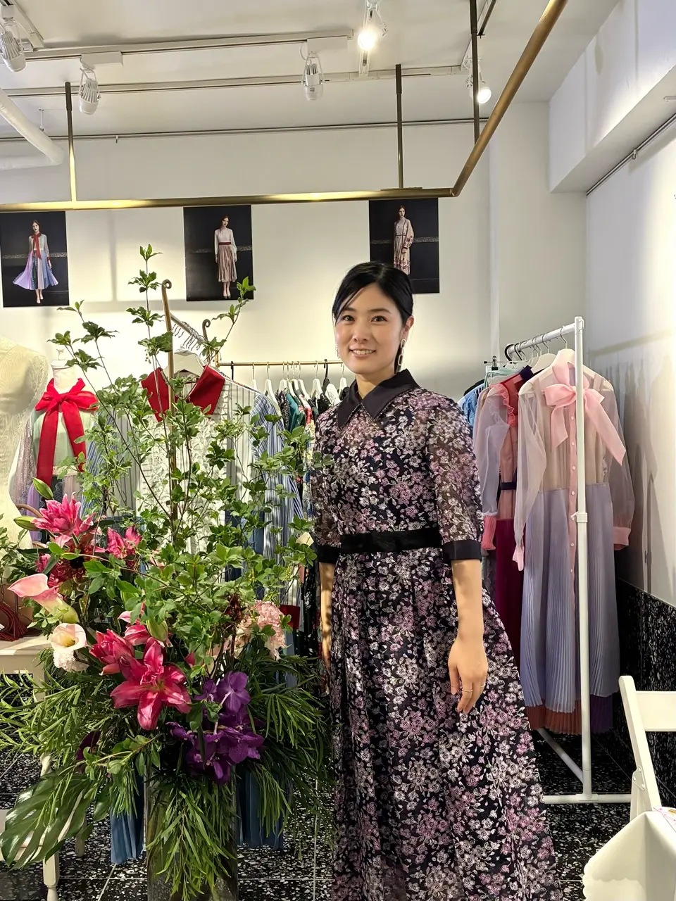 SAKURAミディワンピース | NEW | ADELLY ONLINE SHOP