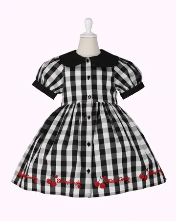 値下げしました！シャーリーテンプル ハートポケット ロンパース 水玉 レッド Shirley Temple Outlet Store（シャーリーテンプル公式