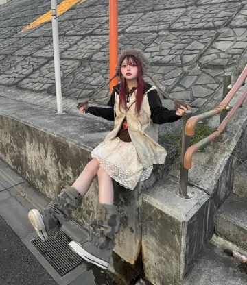 チャッピー Never mind the XU】shaggy flap cat beanie (3color) / 【ネバー