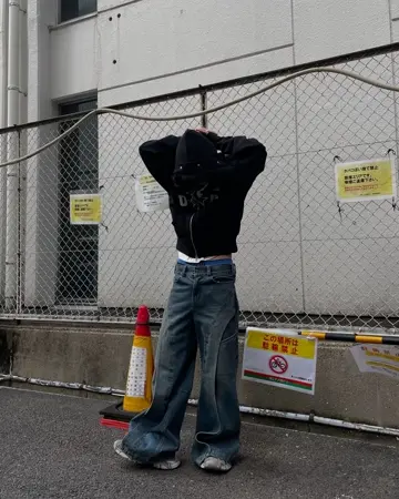 IFEELLUCKY】Lucky fur hood zip up / 【アイフィールラッキー