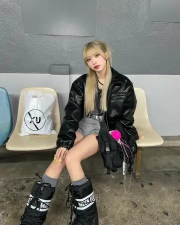 CRANK】LEATHER PUFF JUMPER / 【クランク】レザープル長袖ジャンパー