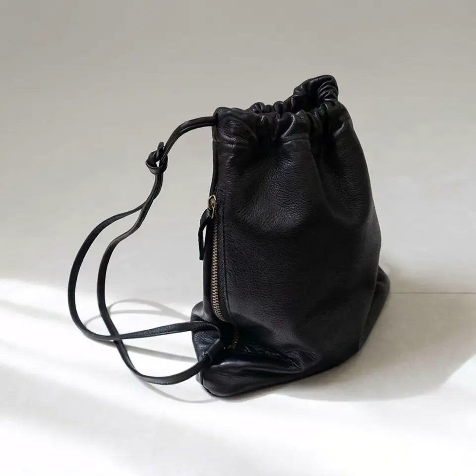 ナップサック 取っ手付き | drawstring backpack