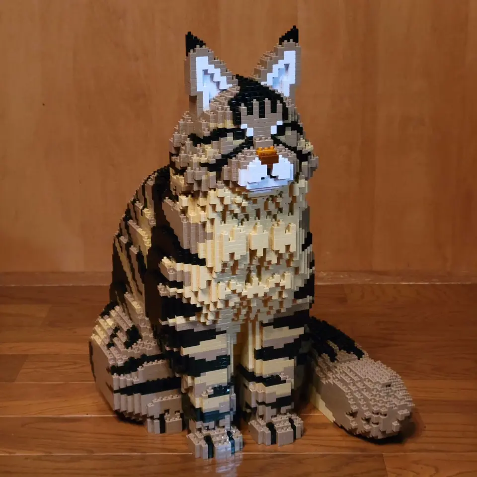 JEKCA EU - Maine Coon 01S-M03 | Plastic Building Blocks for Kidults