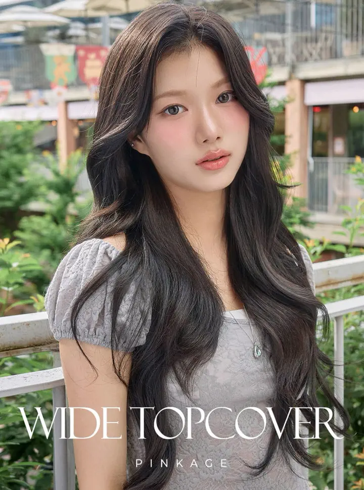 PINKAGE WIDE TOPCOVER ロングウィッグ チョコブラウン ファッションウィッグ1位ブランド｜ウィッグならPINK AGE（ピンクエイジ）