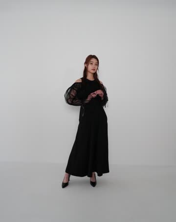 nina sheer dress – enewdnina