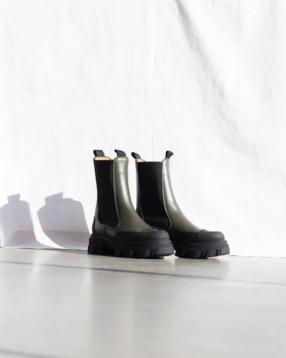 GANNI ミッドチェルシーブーツ MID CHELSEA BOOT【国内配送】 Mid chelsea boot-ミッドチェルシーブーツ-GANNI(ガンニ)通販