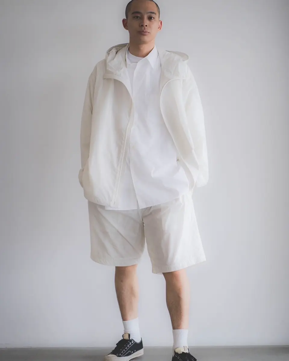 Broad l/s oversized regular collar shirt-ブロードロングスリーブ