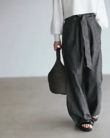 PAPER YARN SHOULDER S-ペーパーヤーンショルダーS-Aeta（アエタ