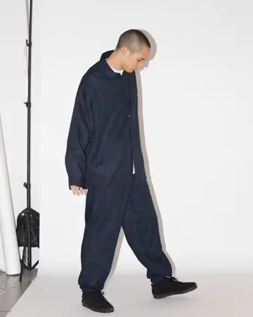 Linen Track Shorts-リネントラックショーツ-Graphpaper（グラフ