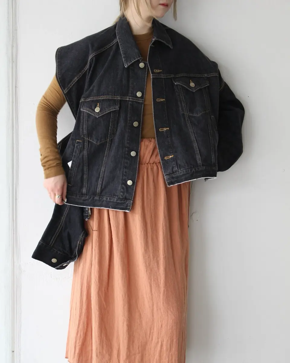 【関税込み】Baserange ブラック Diph ミディアムスカート DIPH SKIRT-ディフスカート-BASERANGE(ベースレンジ)通販| st