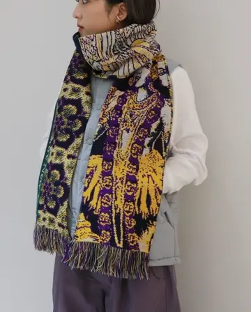 小物 MONTMARTRE NEW YORK Buddah Brand Scarf